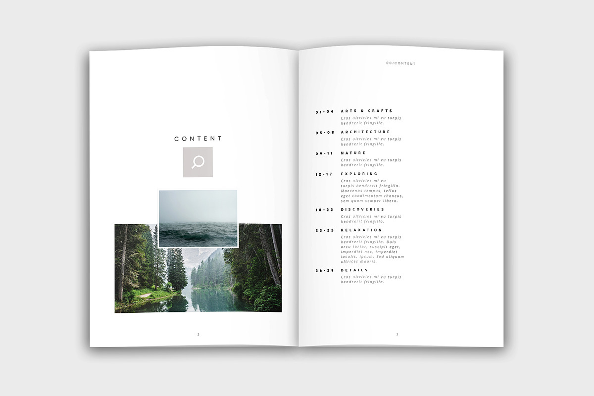Mist – Minimal Clean Portfolio, a Brochure Template by velvetmade.designs (Photo 2 of 14)