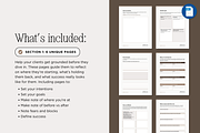Fillable Reflection Journal Workbook, a Presentation Template by Our Polished Pages (Thumbnail 7 of 20)