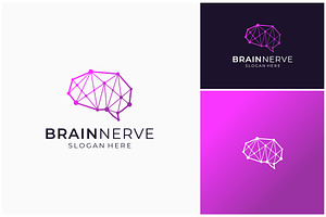 Brain Neuron Connection Logo, a Branding & Logo Template by ika trisiana