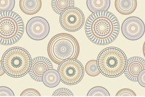 Seamless geometric color pattern, a Pattern Graphic by RODINA