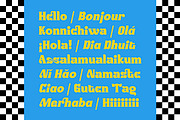 AO Gloria - Display Font, a Font by OwunStudio (Thumbnail 12 of 21)