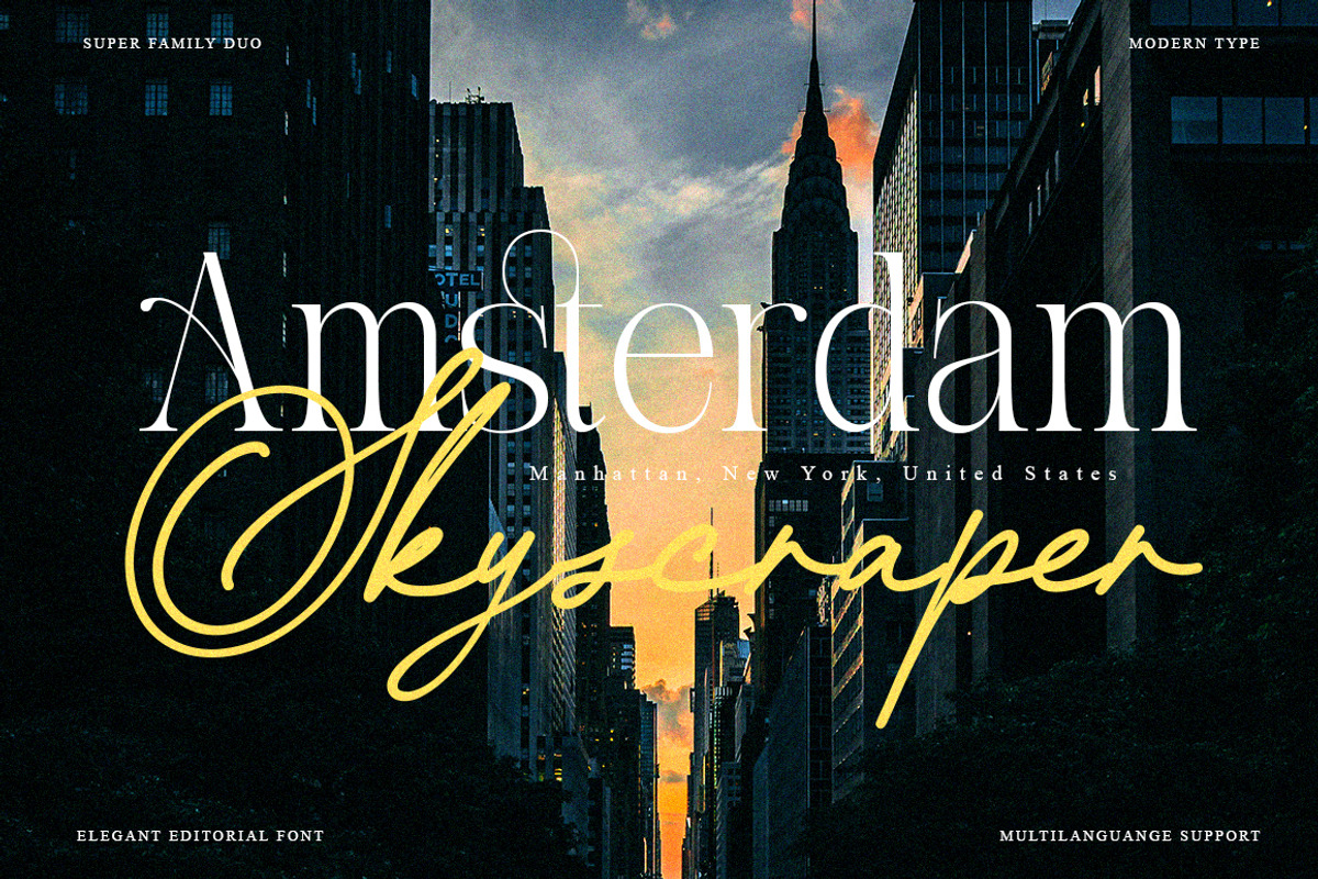 Arzaveya Font Duo | 27 Font Files, a Script Font by IM Studio (Photo 6 of 13)