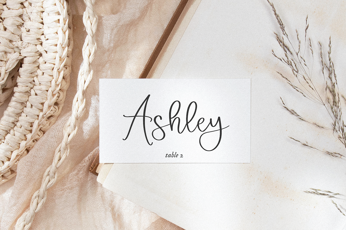 Oakleigh | Modern Script Font, a Script Font by KA Designs (Photo 10 of 11)