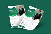 Modern Business Flyer Design, a Flyer Template by MxVect Stock (Thumbnail 2 of 3)