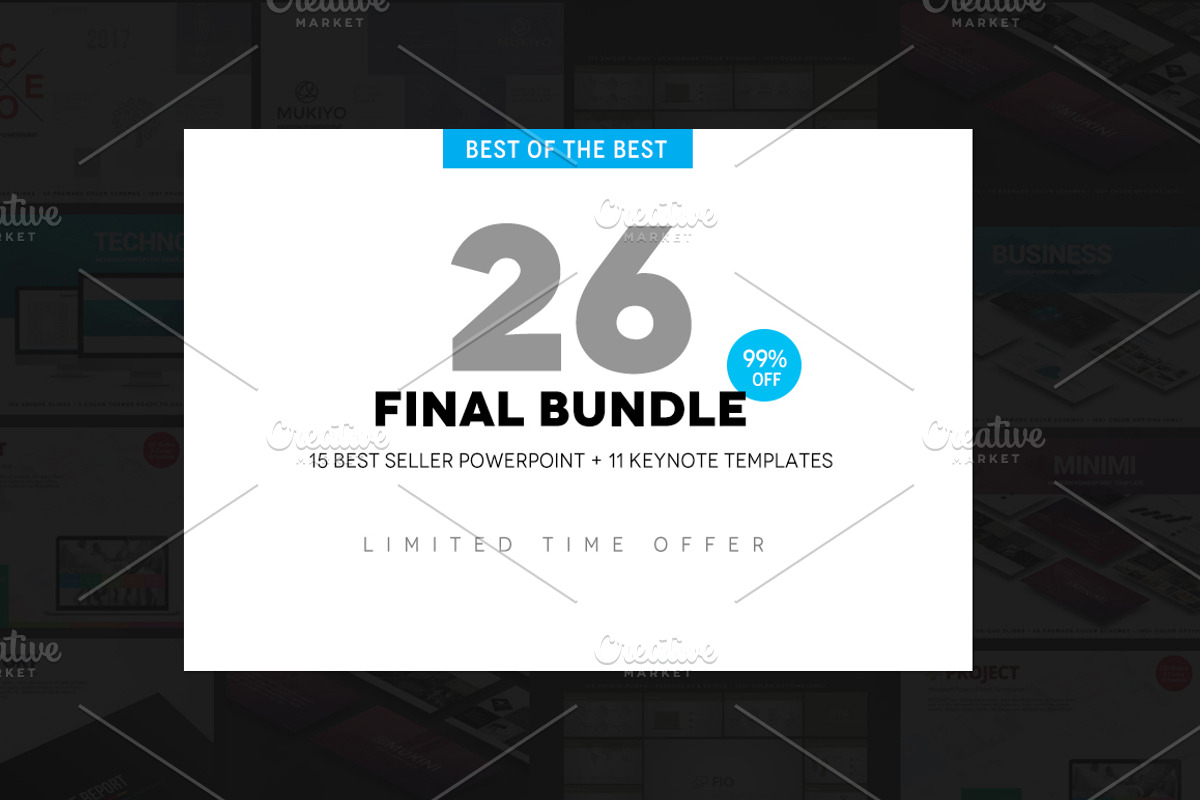 Final Bundle - Free Updates, a Presentation Template by Flyer King (Photo 2 of 7)
