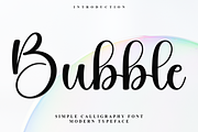 Bubble, a Handwritten Font by FreshTypeINK (Thumbnail 1 of 8)