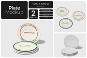 Plate Mockup, a Household Mockup by Bartama Graphic (Thumbnail 1 of 4)