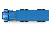 Top view set of trucks and vans, a Transportation Illustration by Yayasya (Thumbnail 4 of 4)