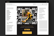 Fitness Emails | 50 Canva Templates, an Email Template by Creatif Foundry (Thumbnail 8 of 9)