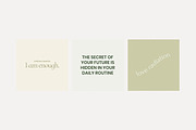 Instagram Quotes Posts Stories PS, a Social Media Template by Love Radiation Studio (Thumbnail 6 of 18)