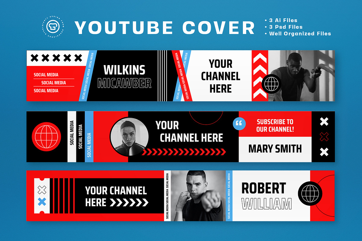 Sport Youtube Cover, a Social Media Template by graphicook (Photo 2 of 3)