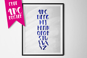JULIE, a Sans Serif Font by Stefanie.pfann (Thumbnail 3 of 13)