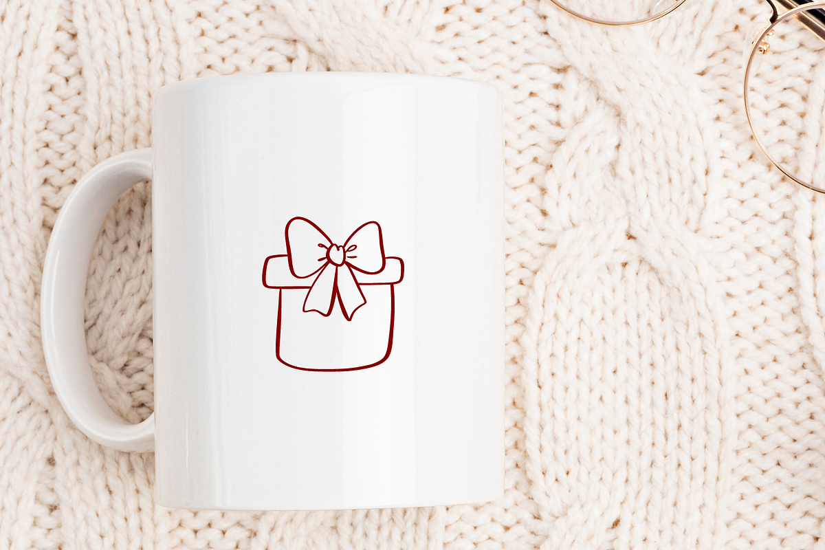 Gift Christmas | Symbols Fonts, a Symbol Font by Sirinart (Photo 10 of 12)