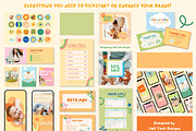 Tiny Tots Branding Starter Kit, a Branding & Logo Template by Hell Yeah Designs (Thumbnail 3 of 19)