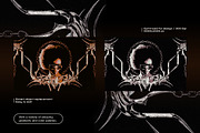 Plastisol Print Effects, a Layer Style Add-On by Cursedesign (Thumbnail 2 of 8)