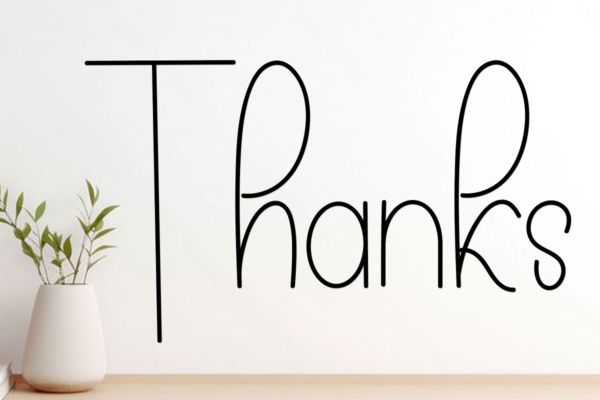 Handwriting, a Sans Serif Font by FreshTypeINK (Photo 5 of 7)