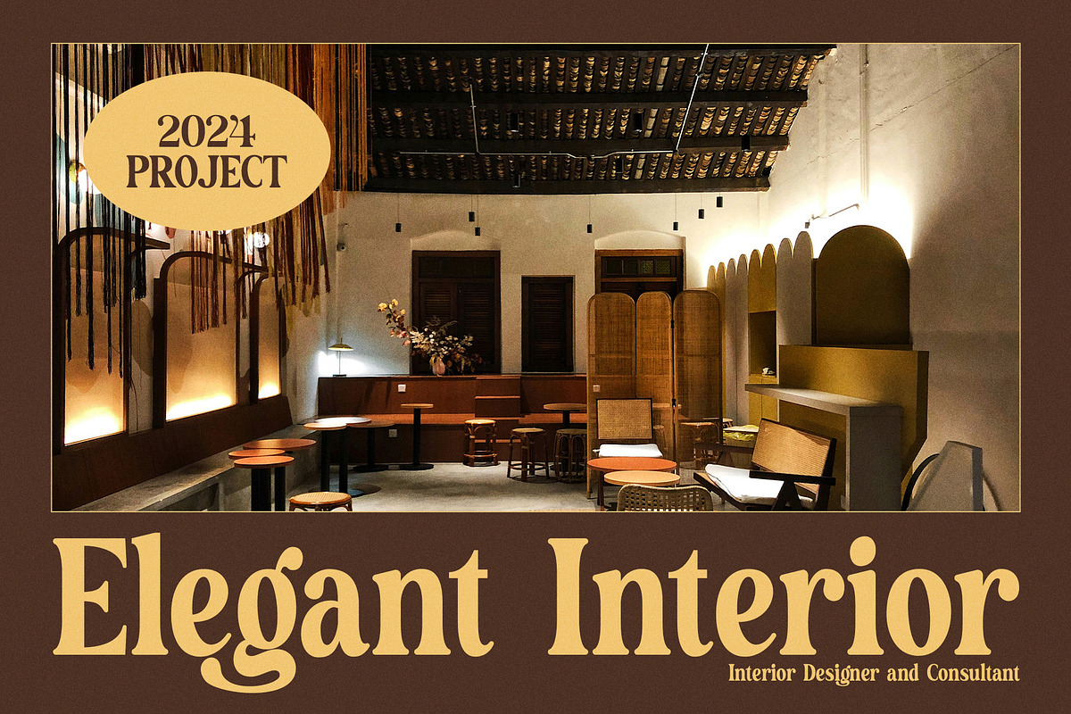 Maglor - Elegant Serif Font, a Serif Font by Graphicxell (Photo 5 of 8)