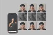 Social Media Post Mockup, an iPhone Mockup by lamorastudio (Thumbnail 8 of 11)