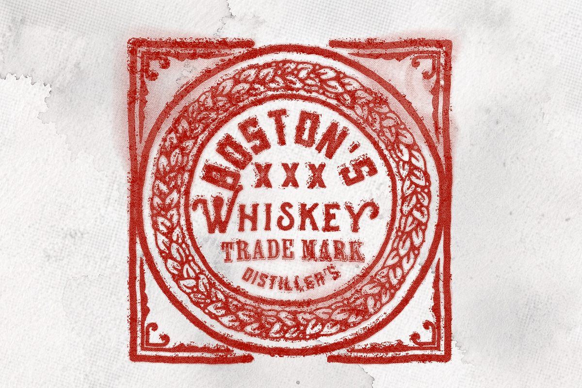 Ink Stamp Paper Print Effect, a Layer Style Add-On by OneVectorStock (Photo 2 of 3)