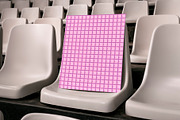 Stadium Seat and Blank Poster Mockup, an Advertising Mockup by The Rose Project (Thumbnail 3 of 3)