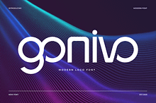 Gonivo – Modern Logo Font