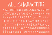 CS Barbara – Fun Handwritten Font, a Handwritten Font by Craft Supply Co. (Thumbnail 8 of 8)
