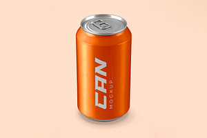 Soda Can Mockup, a Product Mockup by graphypix