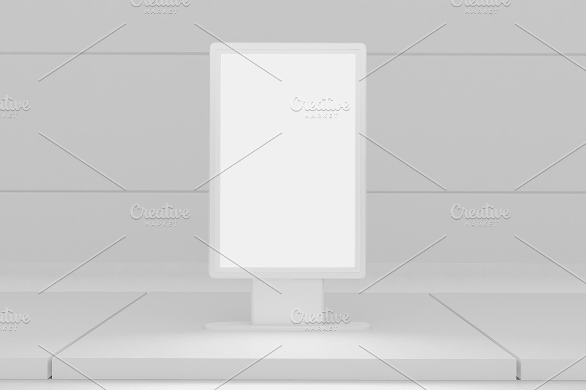 Street Billboard Mockup, an Advertising Mockup by Qaleb Studio (Photo 2 of 2)