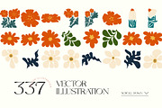 Modern Flora. 3 | Wall Art Creator, an Object Graphic by Leleka.Store (Thumbnail 11 of 19)