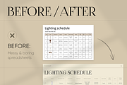 F&E Schedule Interior Template, a Presentation Template by Trendingdigital (Thumbnail 6 of 8)