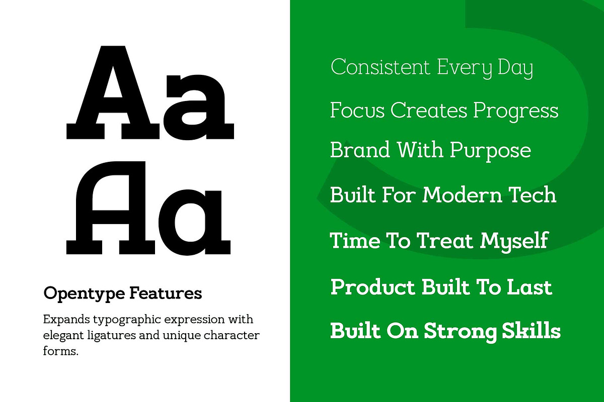 Hugells - Modern Slab Serif, a Slab Serif Font by Arterfak Project (Photo 14 of 14)