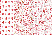 Watercolor Pink Things, a Texture Illustration by talloshau's illustrations (Thumbnail 3 of 5)