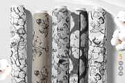 Soft Cotton. Vector engraving style., an Illustration by Tata Pilip (Thumbnail 9 of 10)