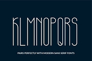 Vostok tall Font, a Sans Serif Font by Iryna Danyliuk (Thumbnail 4 of 4)