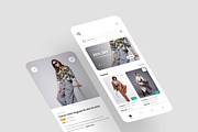 TM - Fashion App UI Kit, an UI Kit Template by iDoodle Studio (Thumbnail 2 of 4)