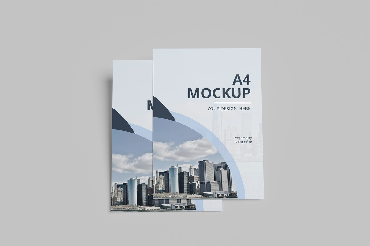 A4 BROCHURE, a Brochure Template by kebunmockup (Photo 3 of 5)