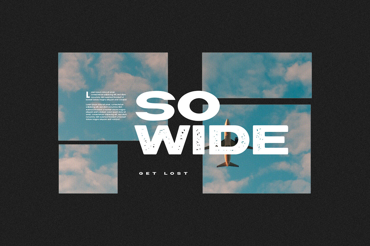 Wide Press - Extended Font, a Sans Serif Font by Visual Blends (Photo 7 of 8)