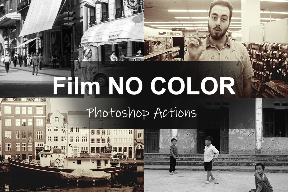NO COLOR Film | Photoshop Actions, an Action Add-On by Filterlate (Photo 1 of 8)