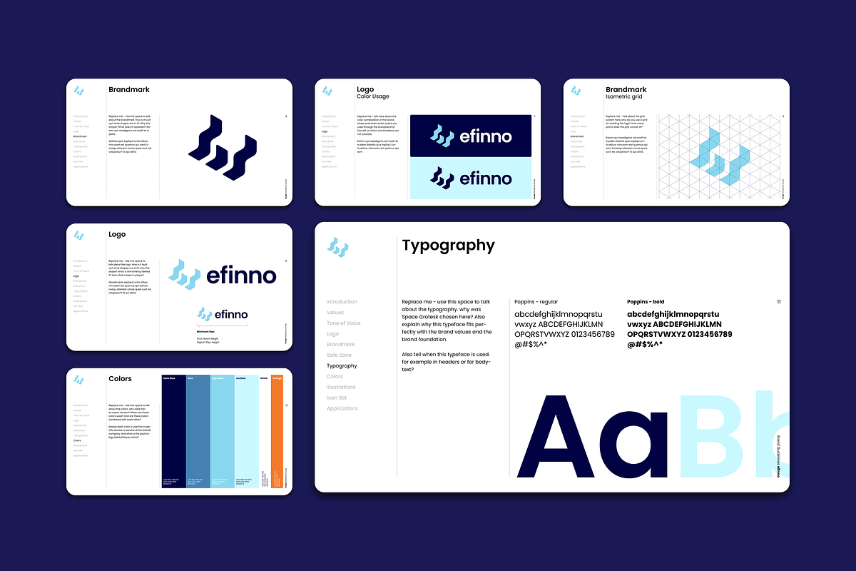 Brand Guidelines Template, a Presentation Template by Typefool's Shop (Photo 3 of 8)