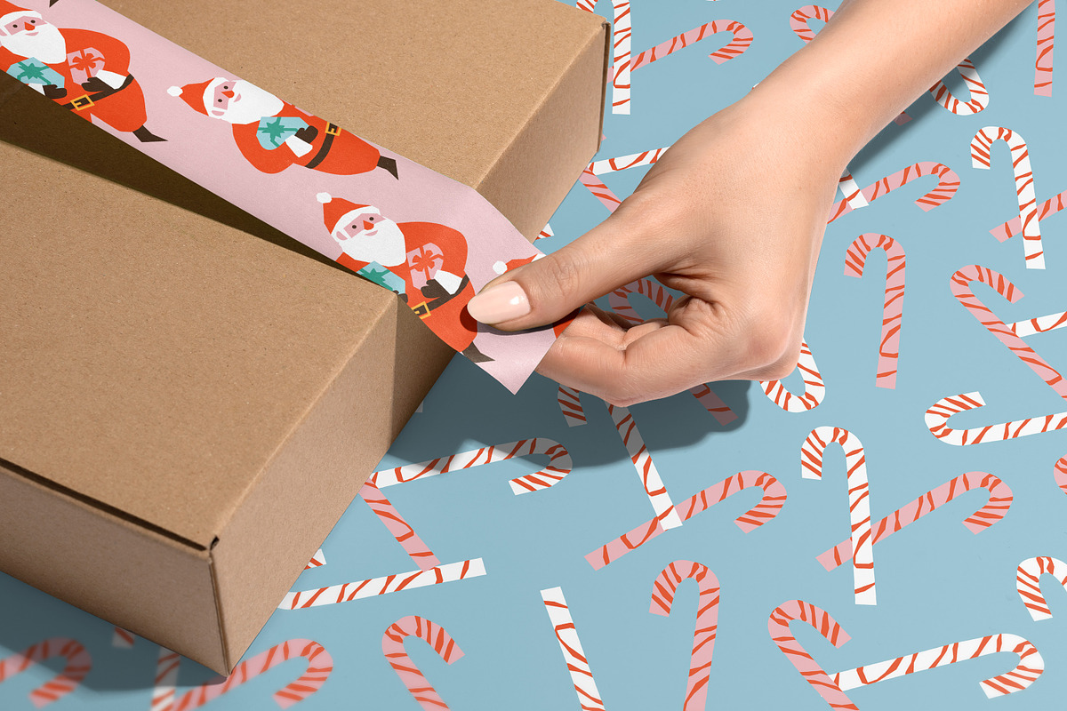Cute Christmas Vectors, an Illustration by Marinastu (Photo 4 of 9)