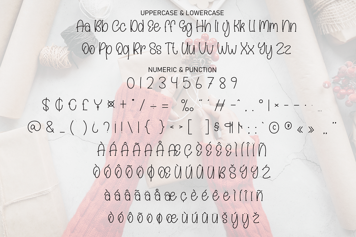 Momentic Christmas | Script Font, a Script Font by Scratchones (Photo 7 of 8)