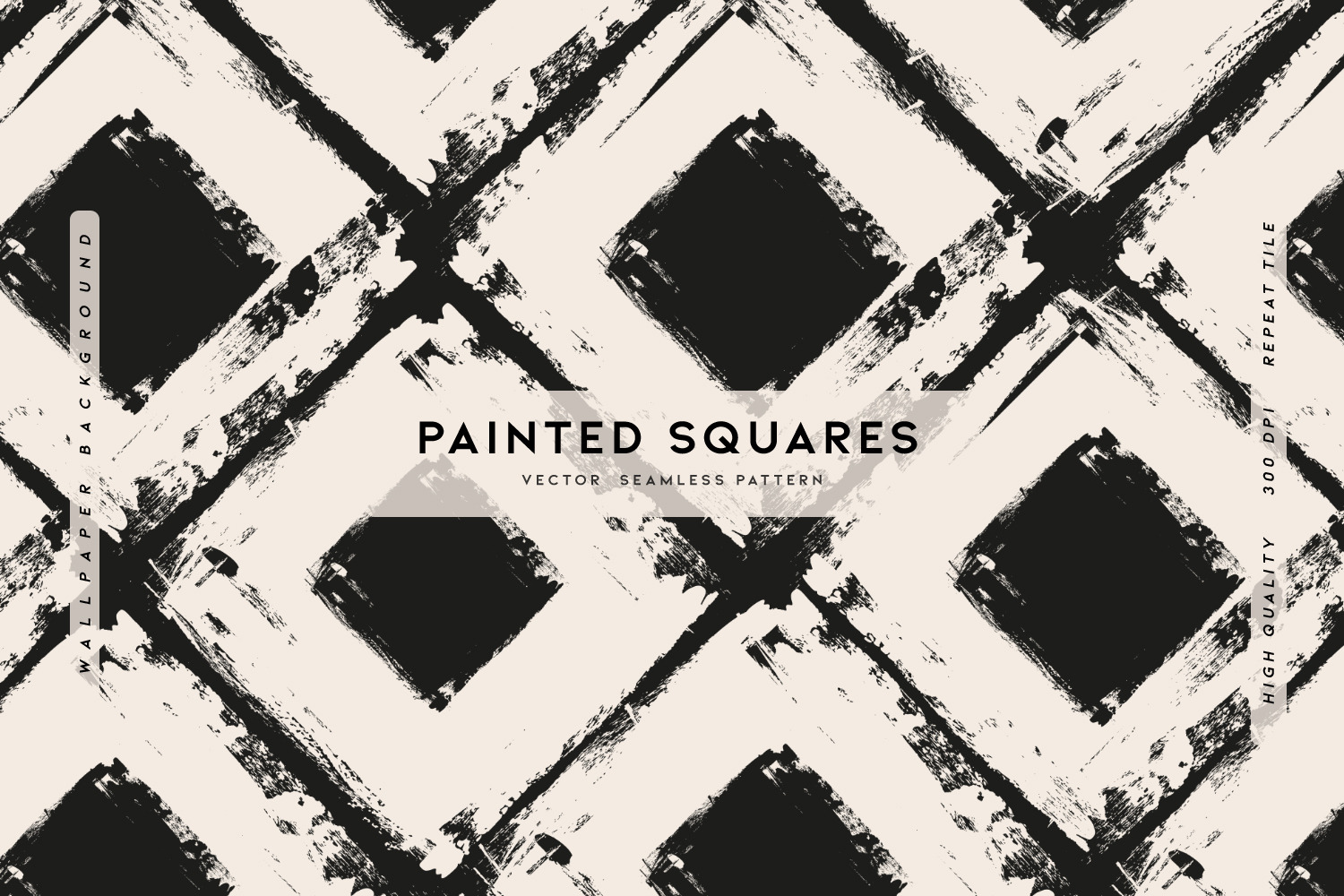 Painted Squares, a Wallpaper Graphic by MalyskaStudio
