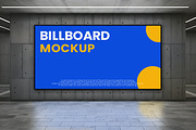 Large Empty Billboard Mockup, an Advertising Mockup by Viswal Studio (Thumbnail 2 of 2)