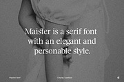 Maister//Display Serif, a Serif Font by Dora Typefoundry (Thumbnail 2 of 20)