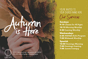 Autumn Is Here Large Invite Card, an Invitation Template by Team Alabaster (Thumbnail 3 of 3)