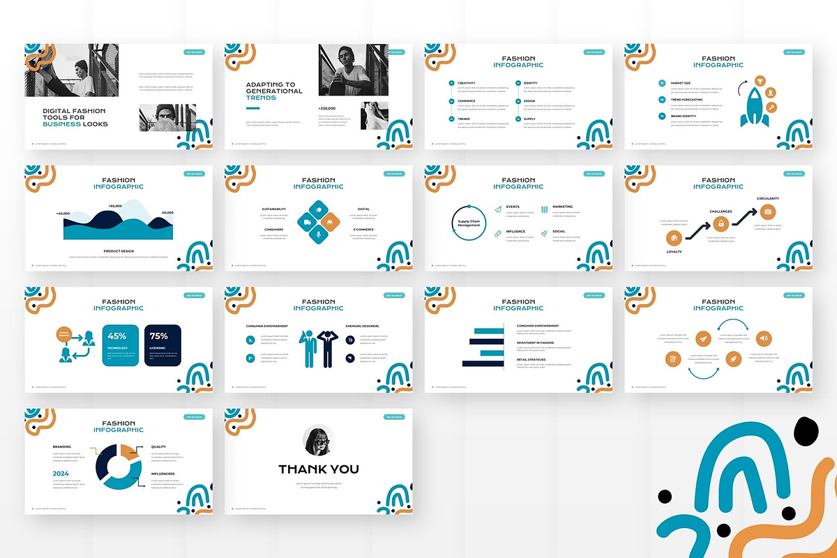 Fashion Business - Powerpoint, a Presentation Template by AQR Studio (Photo 2 of 3)