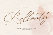 Bellanty - Elegant Script Font, a Script Font by Graha Type (Thumbnail 1 of 8)