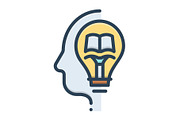 Knowledge knowing icon, an Icon by Creative priyanka