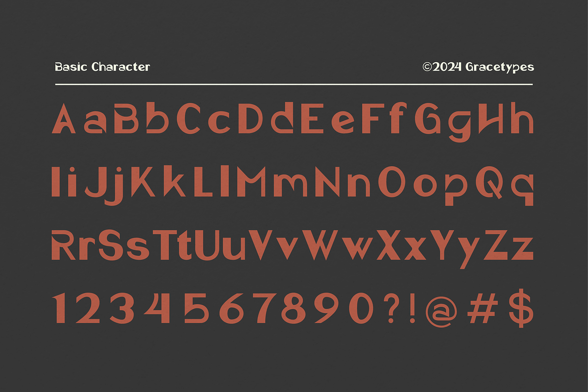Picky Fredy | Display Typeface, a Sans Serif Font by gracetype_studio (Photo 10 of 12)