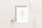 Elegant Wedding Card Mockups, an Invitation Template by Kate Roubin (Thumbnail 6 of 11)